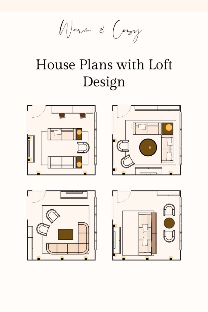 House Plans with Loft Design