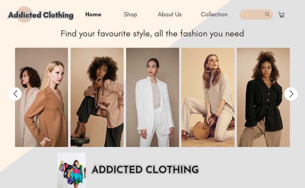 "Addicted Clothing: Passion Stitched in Style"