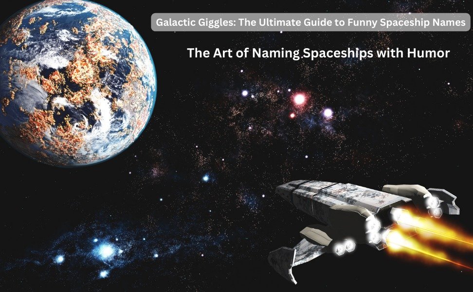 Galactic Giggles: The Ultimate Guide to Funny Spaceship Names